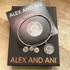 Alex & Ani Silver Cozumel Mexico Exclusive Bangle